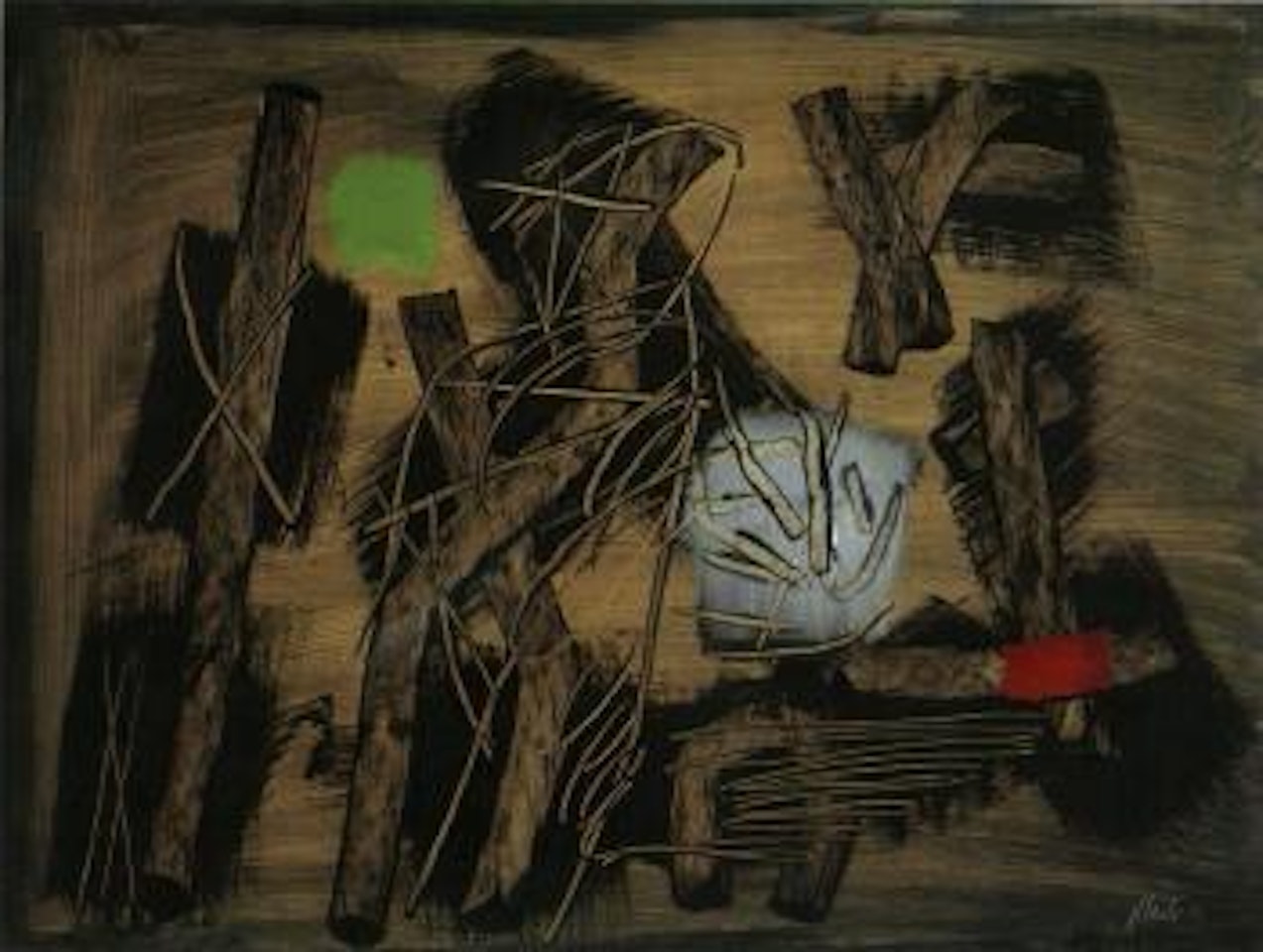 Plant-like by Fritz Winter