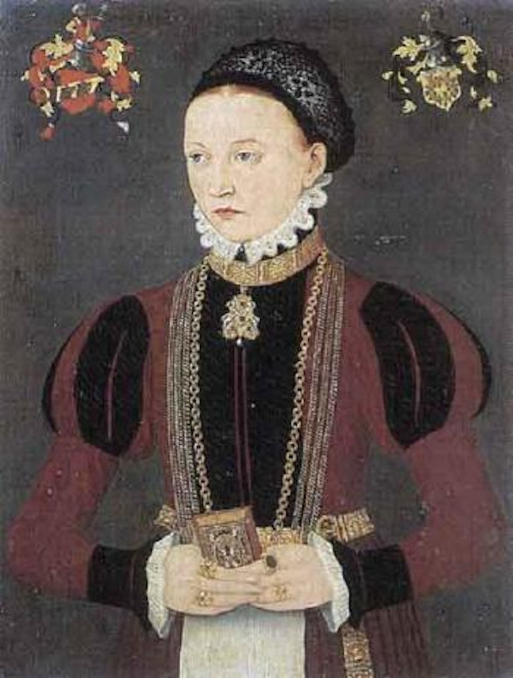 Portrait of woman by German School