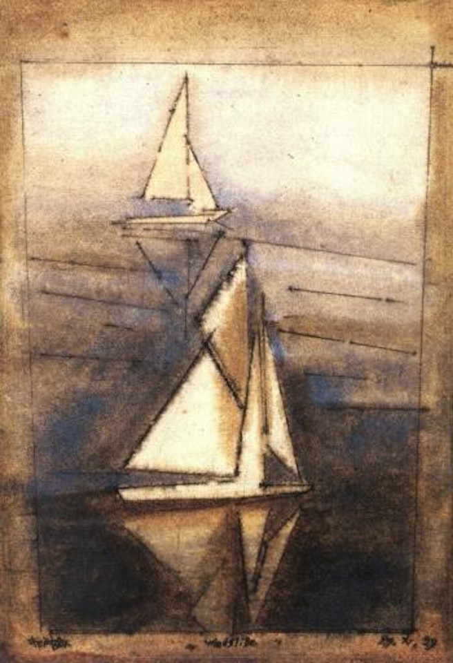 Becalmed by Lyonel Feininger