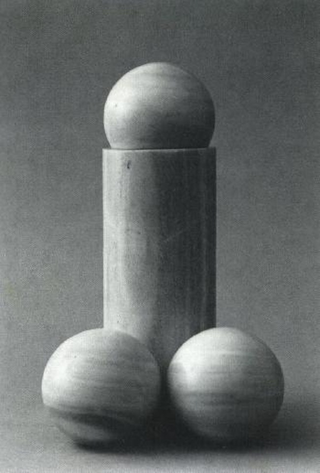 Priapus paperweight by Man Ray