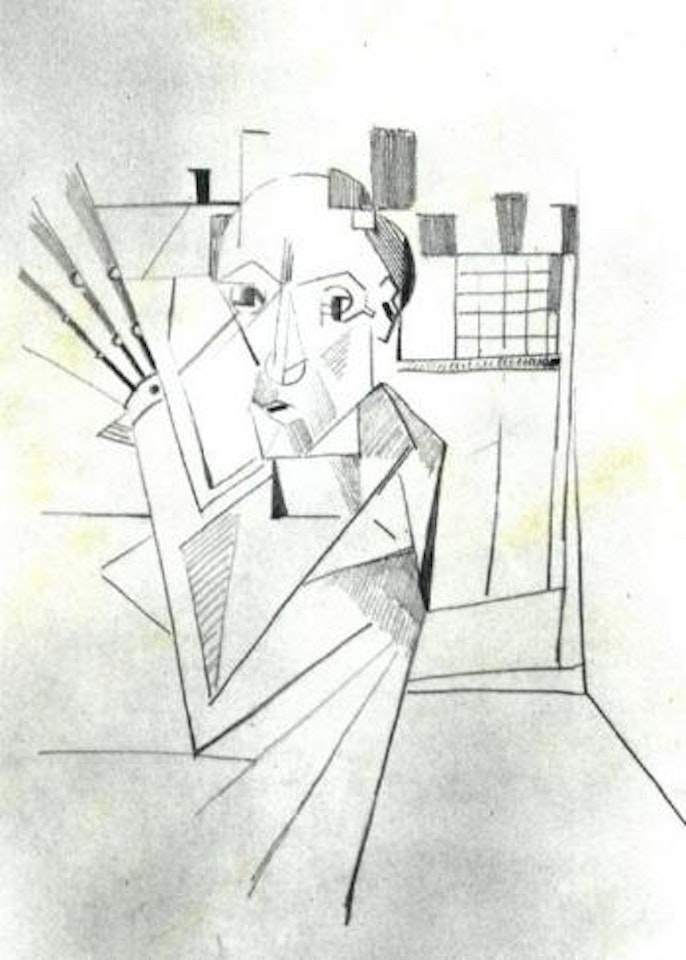 Portrait of a constructivist by Walter Dexel