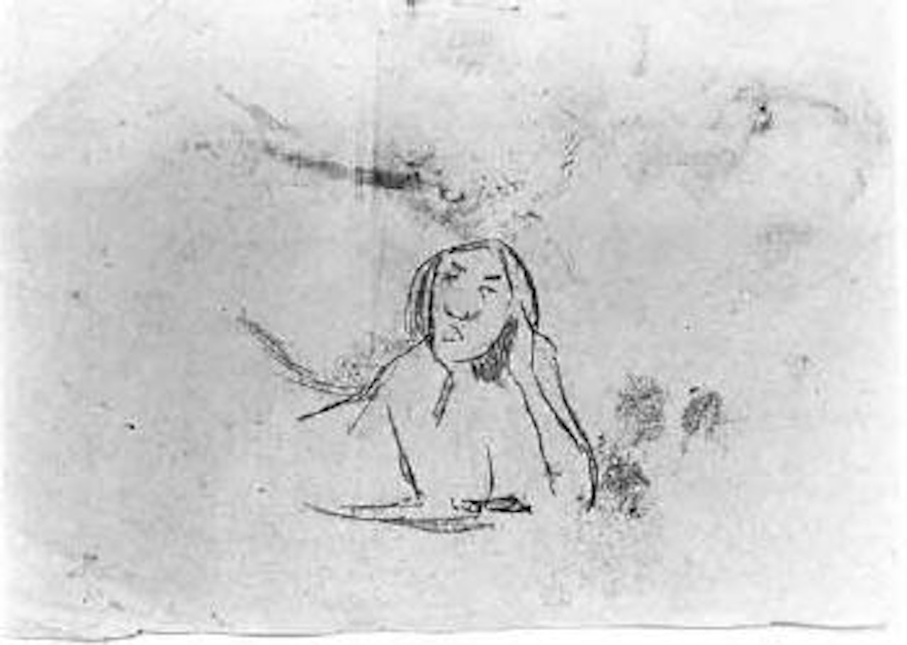 Buste de femme des Marquises by After Paul Gauguin