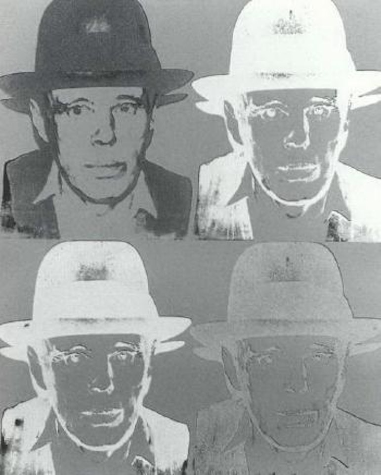 Joseph Beuys by Andy Warhol