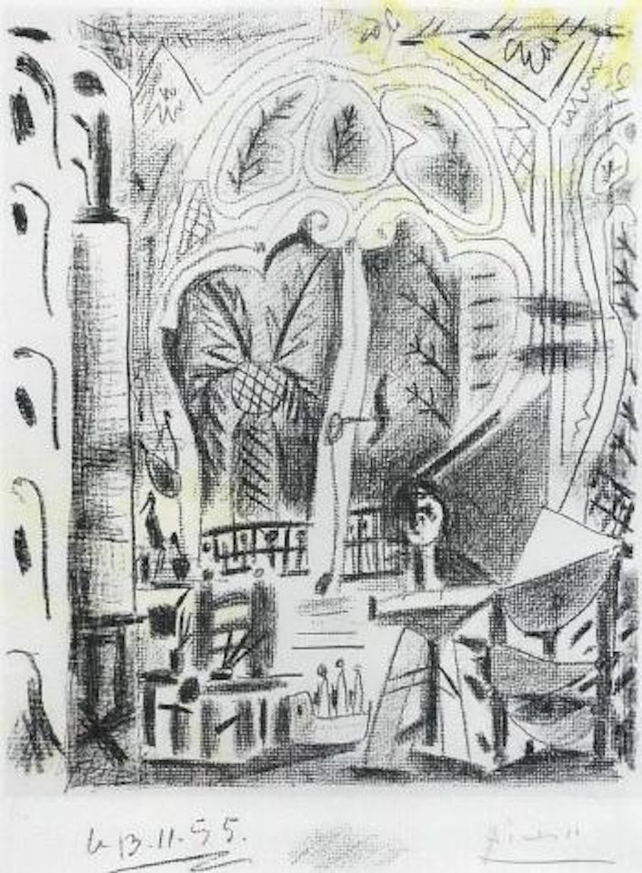 L'atelier de Cannes by Pablo Picasso