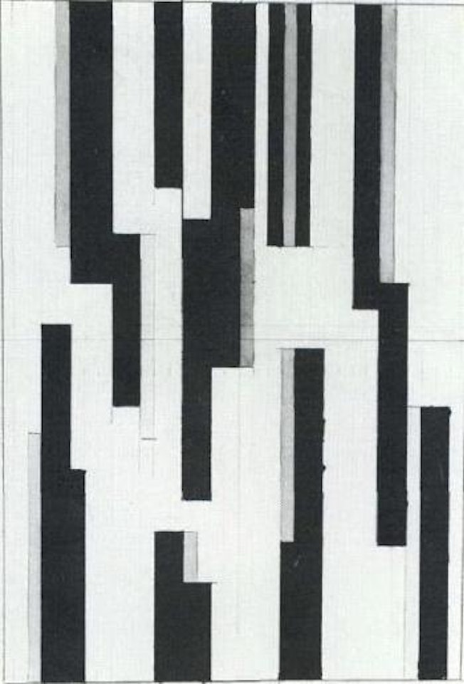 Black stripes by Walter Dexel