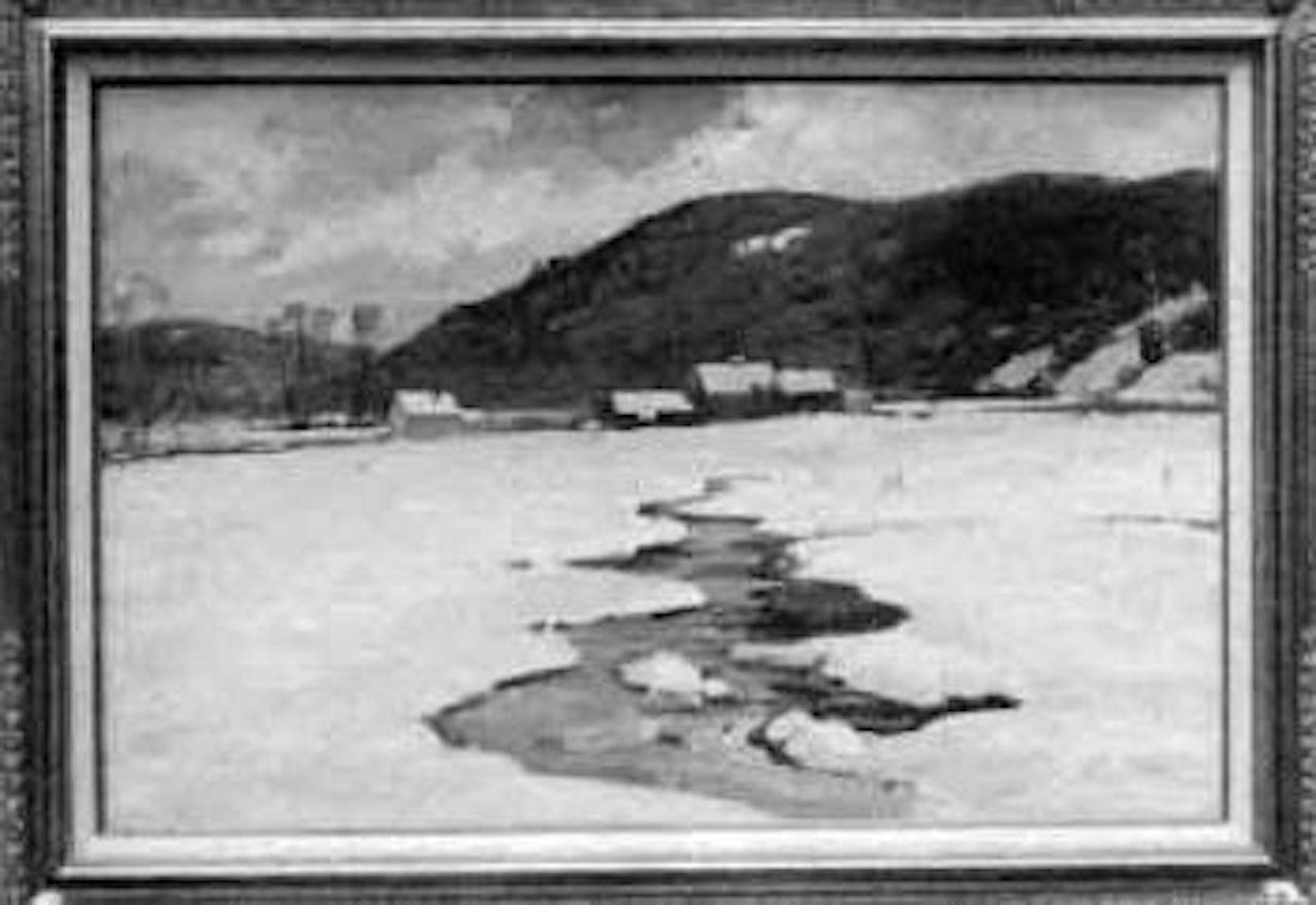 Winter snow by Aldro Thompson Hibbard