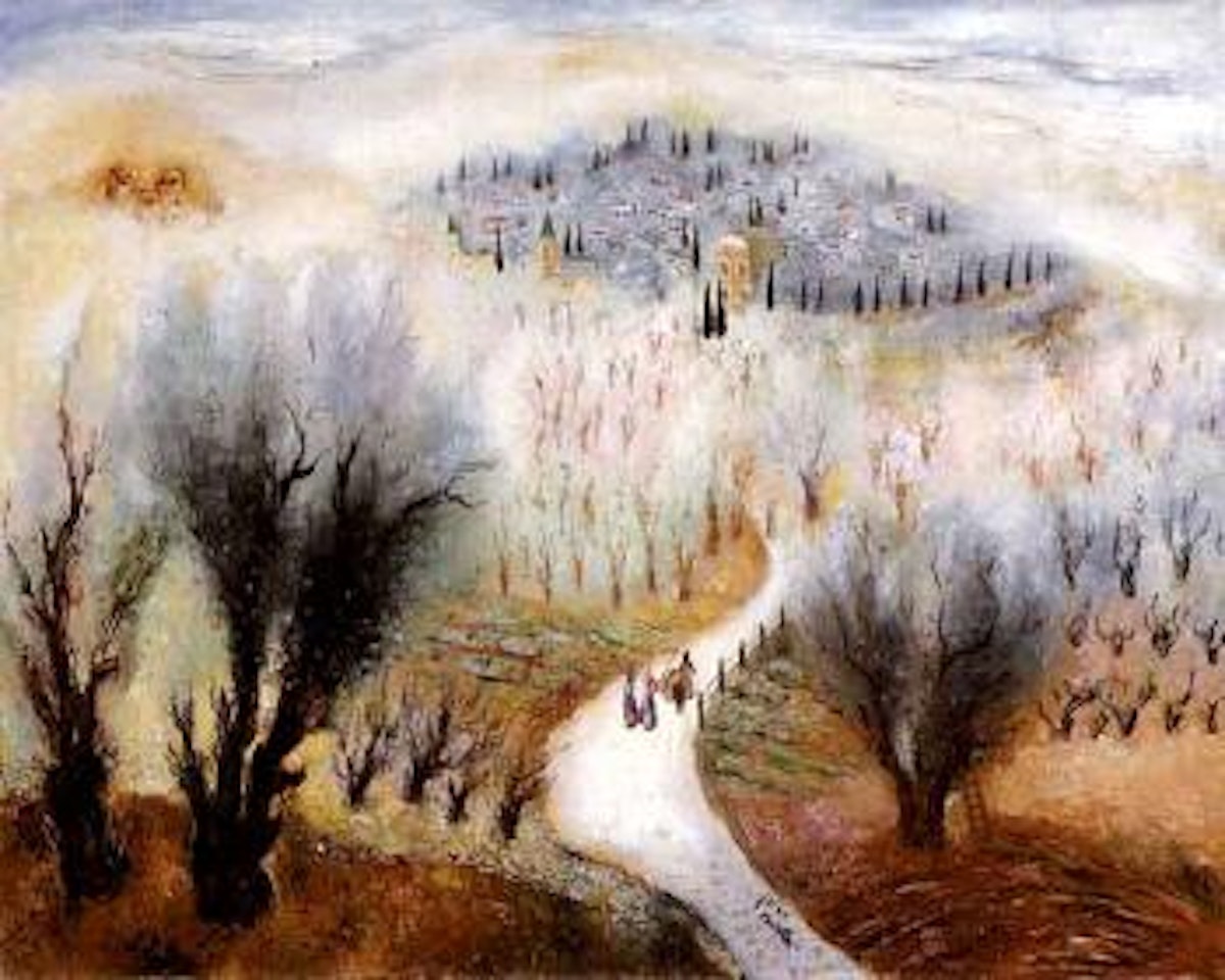 Springtime in Ein Karem by Reuven Rubin