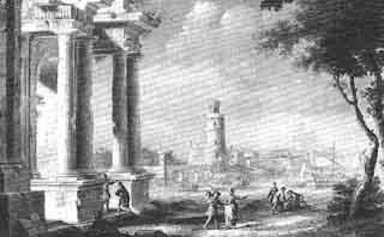 Capriccio landscapes by Viviano Codazzi