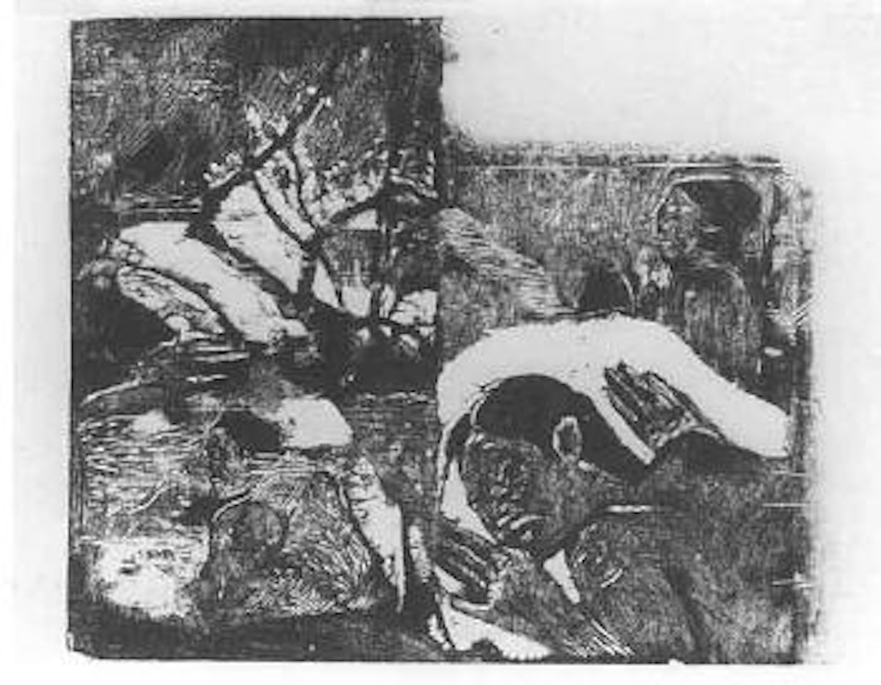 Manao Tuparau, femme Moarie dans paysage by After Paul Gauguin