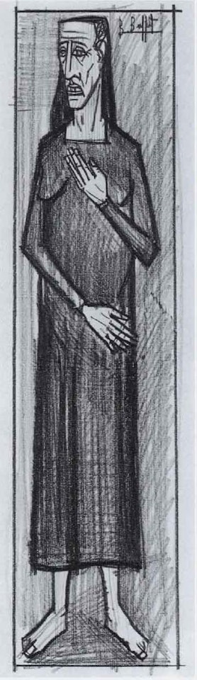 Standing figure by Bernard Buffet