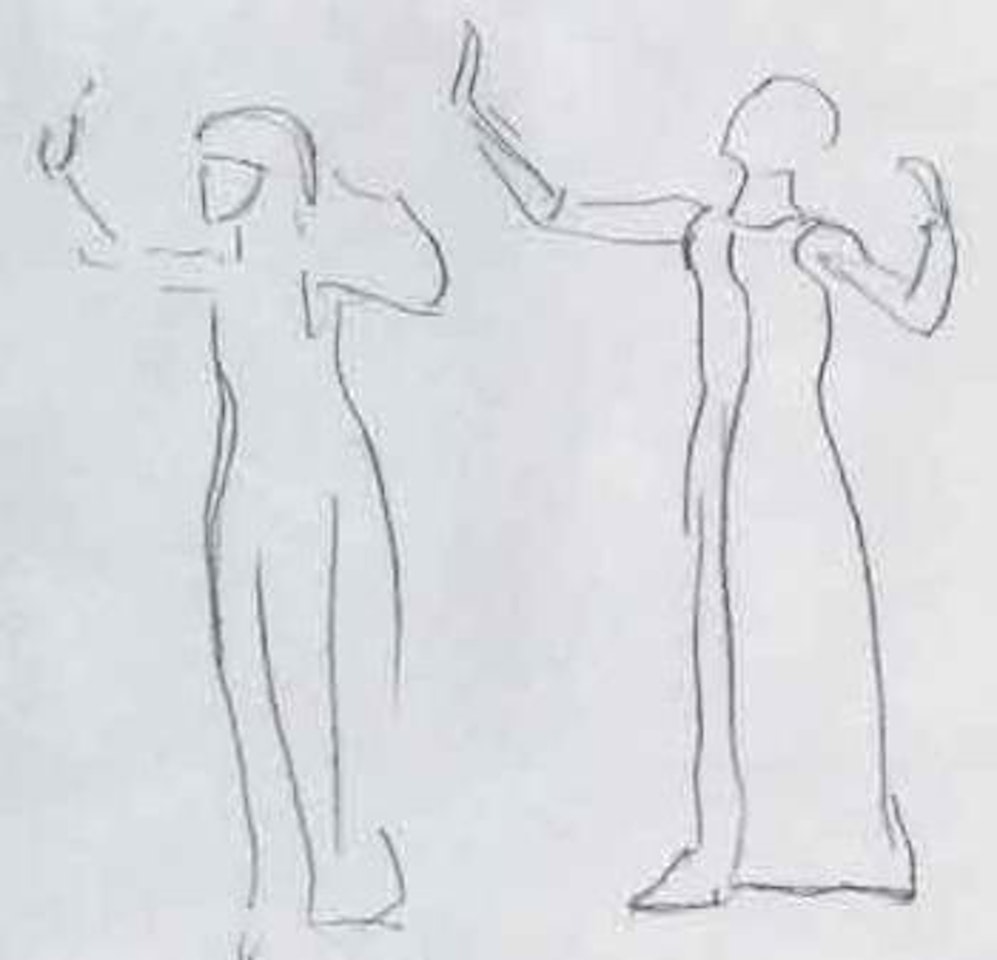 Study for View into Eternity by Ferdinand Hodler