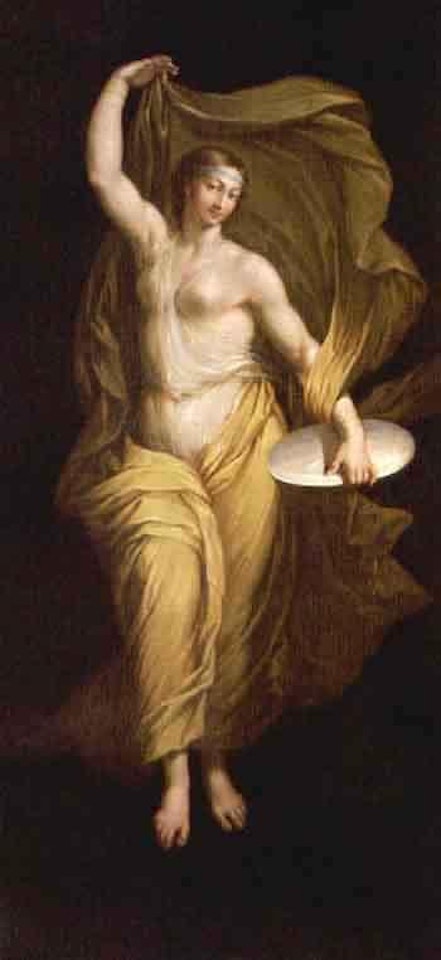 A nymph by Angelica Kauffmann