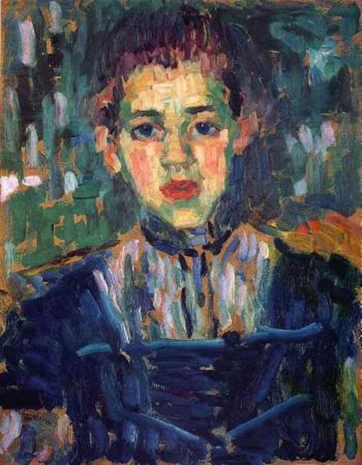 Girl called Marie by Alexej von Jawlensky
