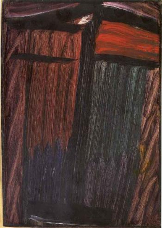 Large Meditation painting by Alexej von Jawlensky