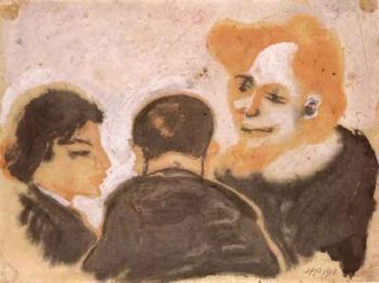 Conversation piece by Max Pechstein