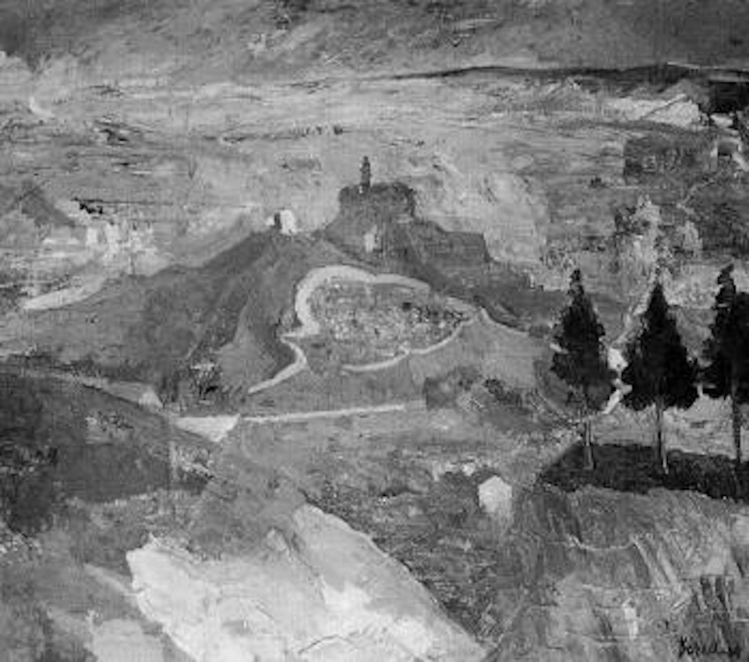 Landscape by Herbert Boeckl