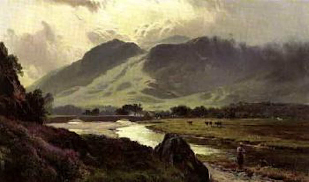 Grange in Borrowdale, Cumberland by Sidney Richard Percy