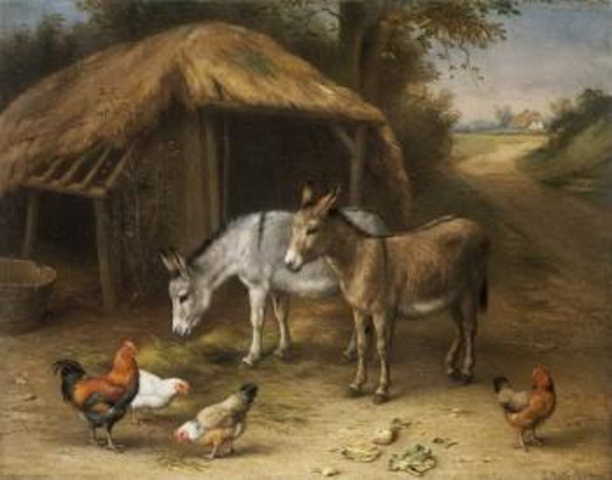 Farmyard friends by Edgar Hunt