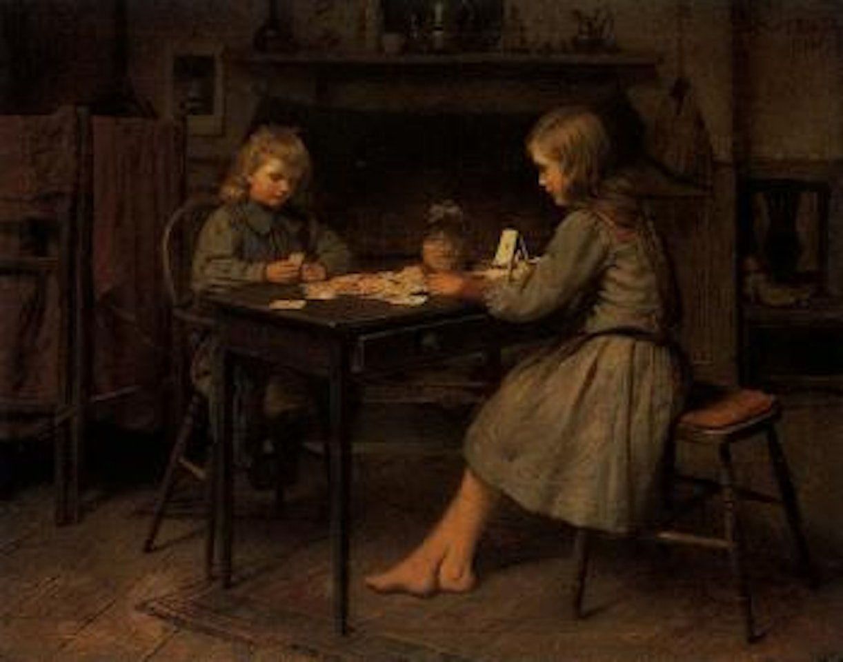 Game of cards by Harry Brooker