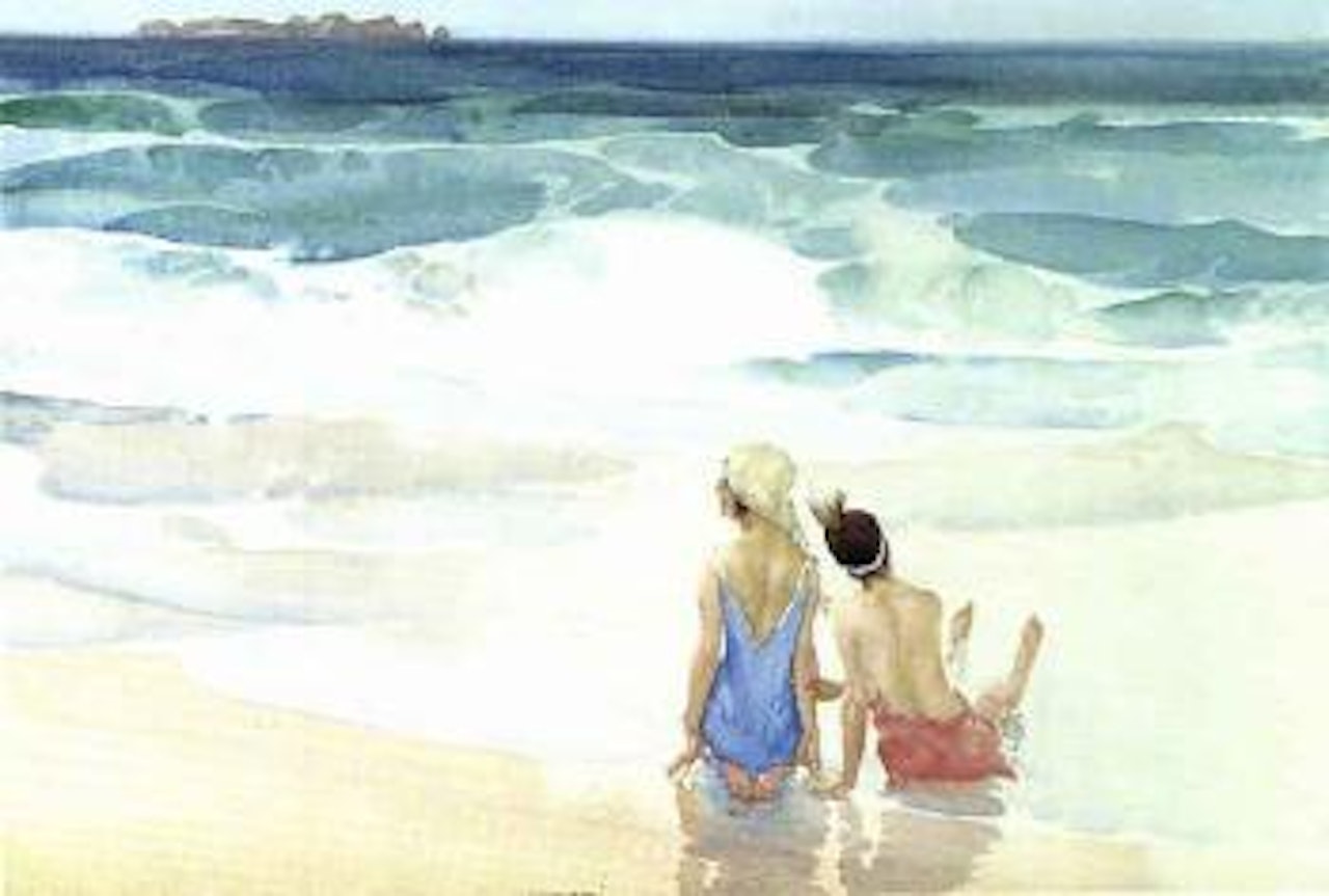 The wave by William Russell Flint