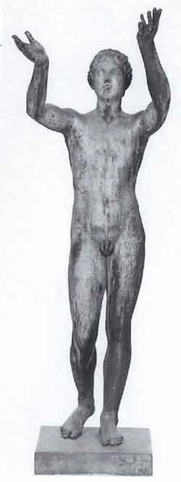 The praying boy of Sanssouci by German School