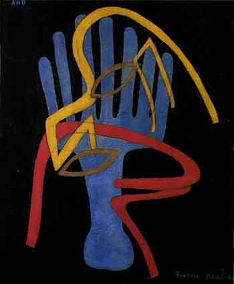 Main mysterieuse. Portrait de femme by Francis Picabia