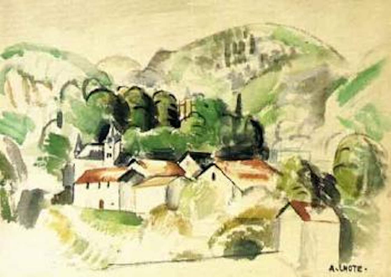 Village dans les arbres by André Lhote