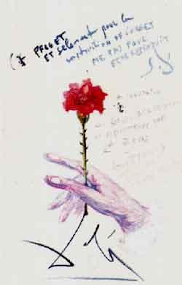 La rose de Salome by Salvador Dali