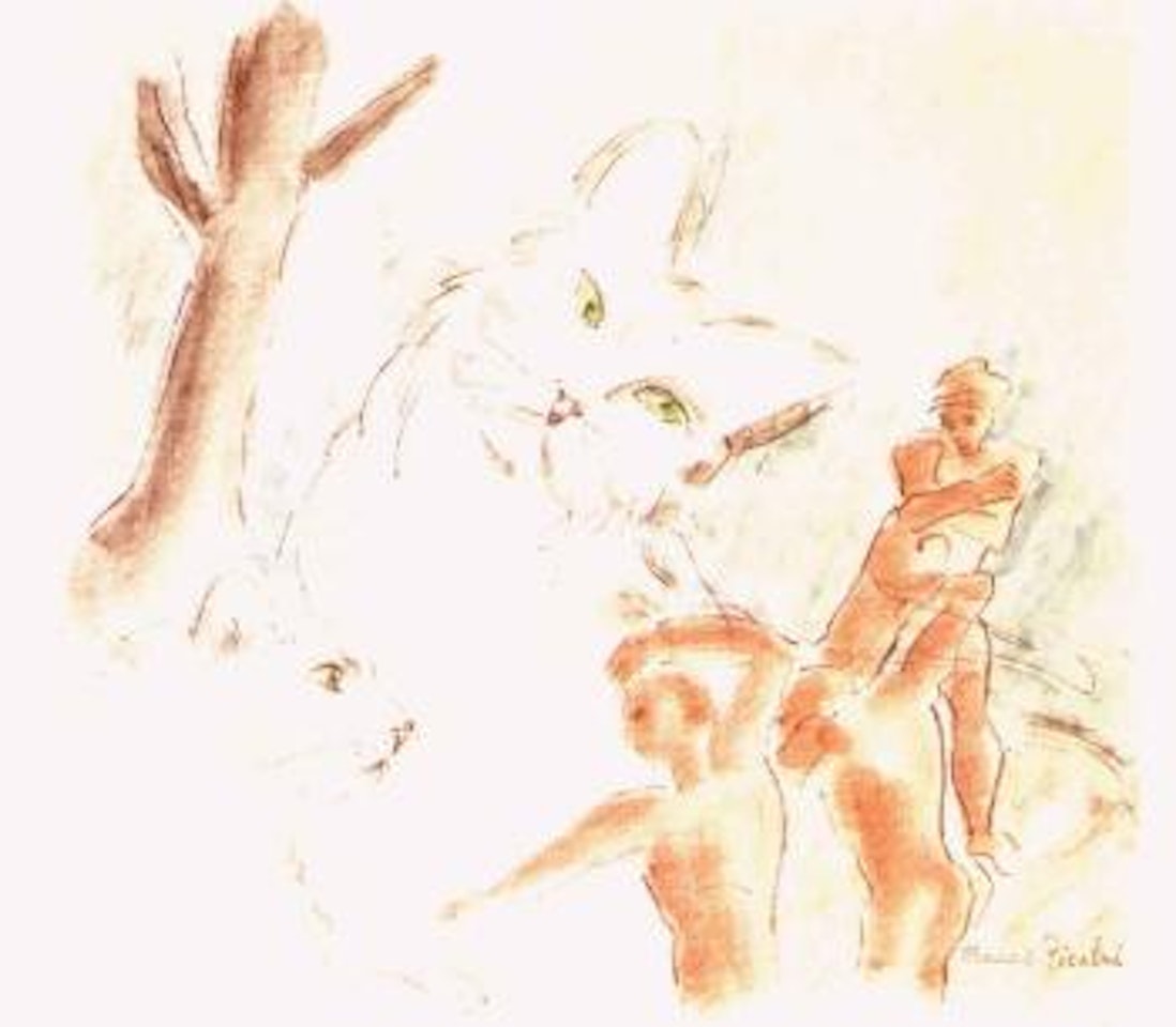 Chats et personnages by Francis Picabia