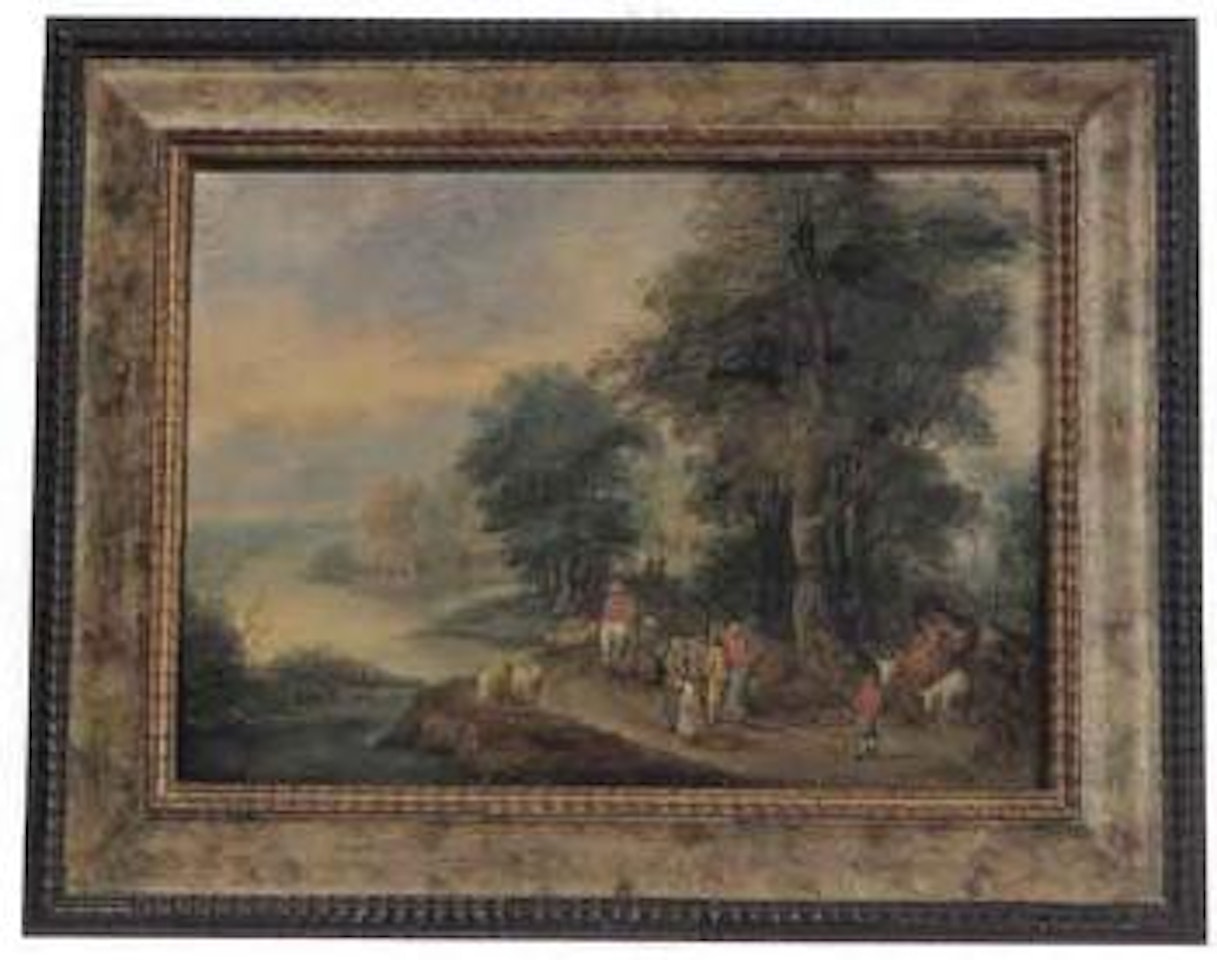 Busy landscape by Joachim Patenier