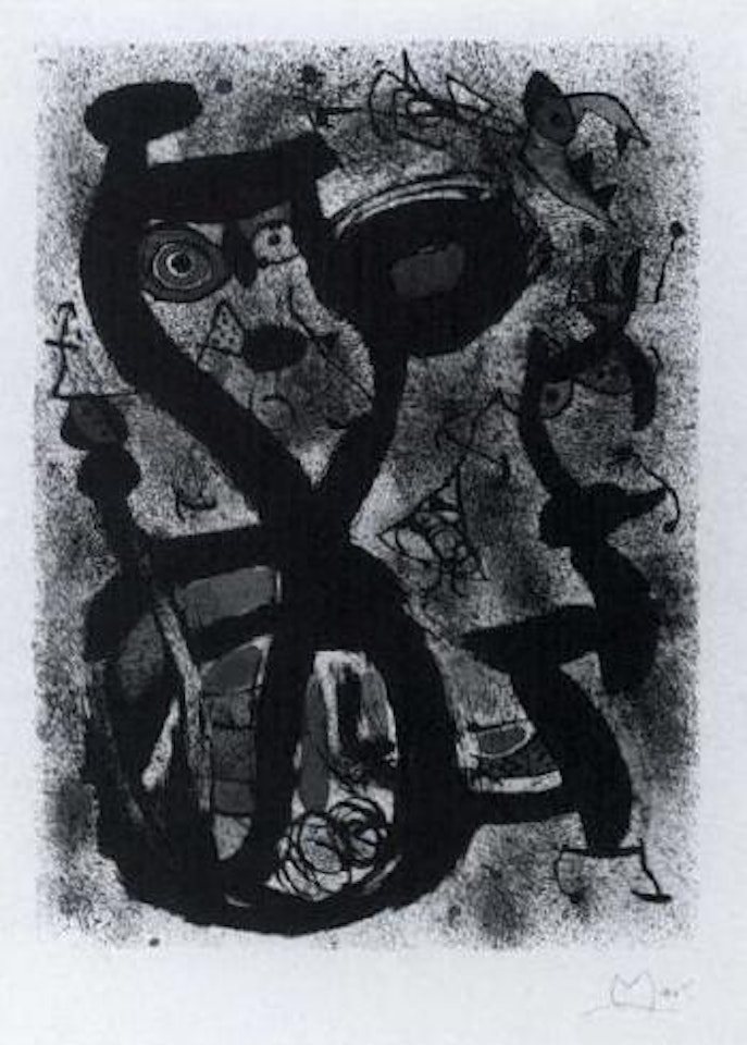 The cat by Joan Miró
