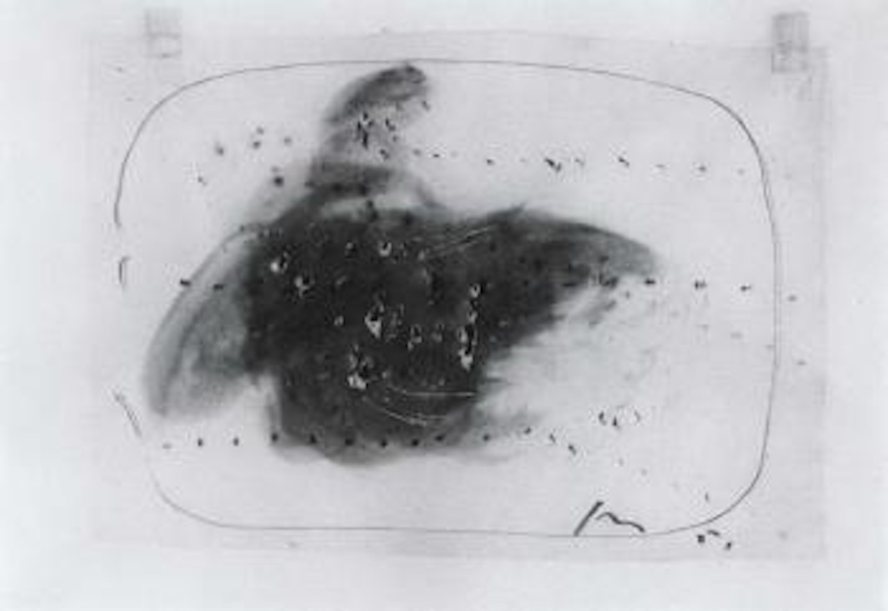 Concetto spaziale by Lucio Fontana