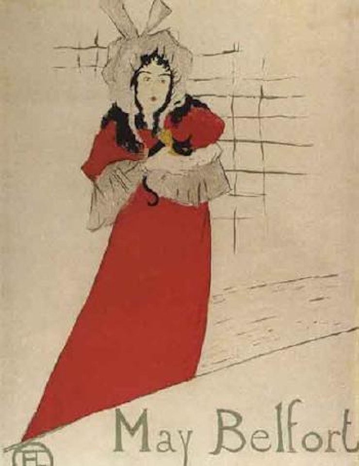 May Belfort by Henri de Toulouse-Lautrec