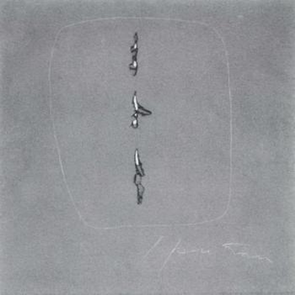 Concetto spaziale by Lucio Fontana