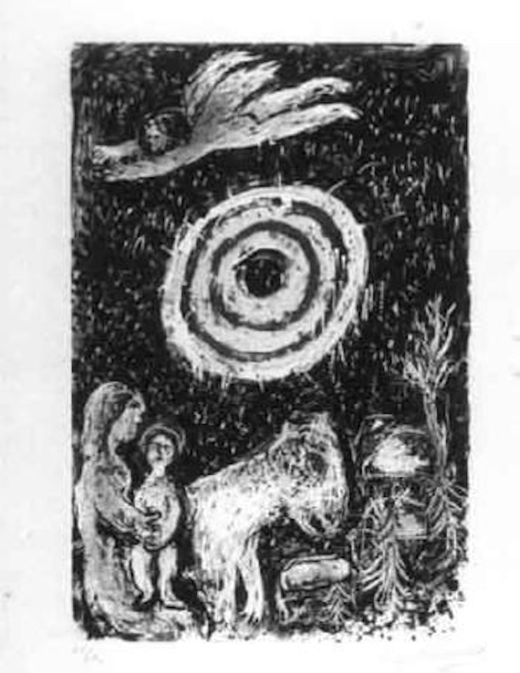 Winter sun by Marc Chagall