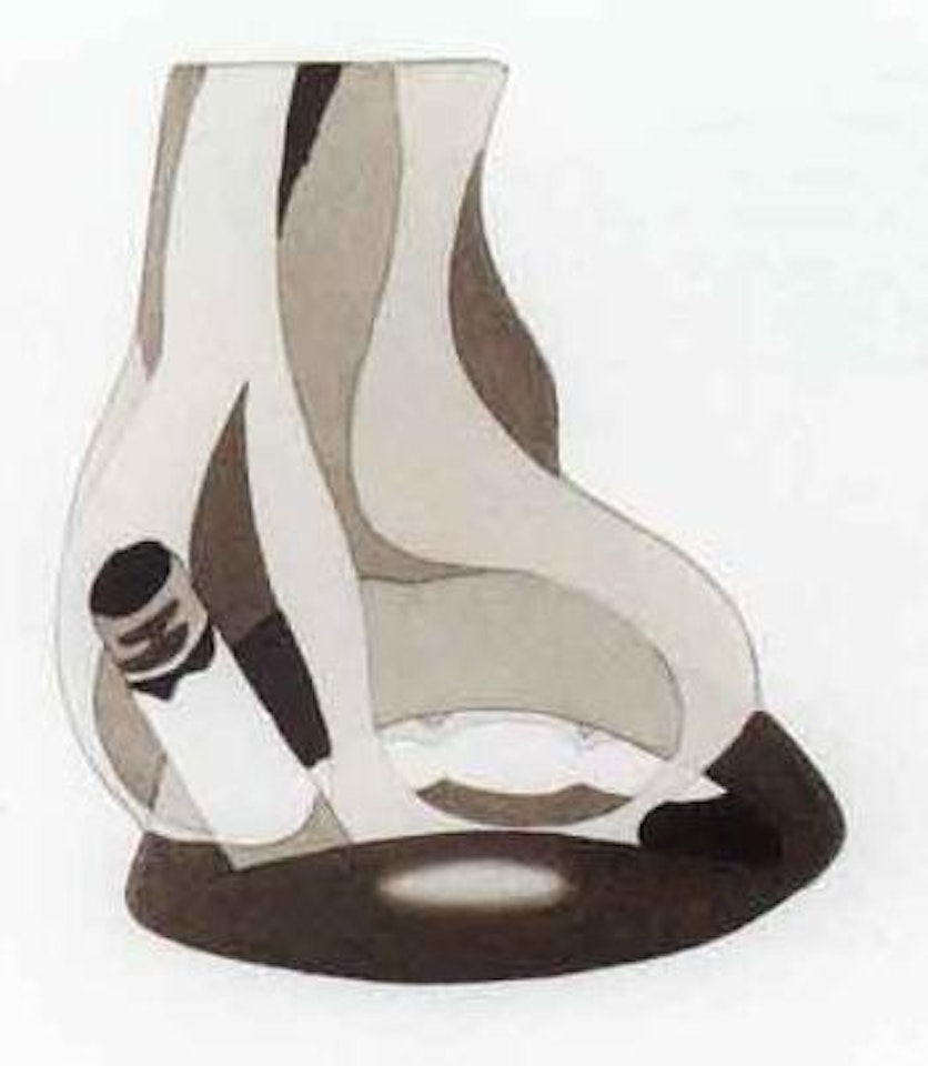 Embossed smoker by Tom Wesselmann