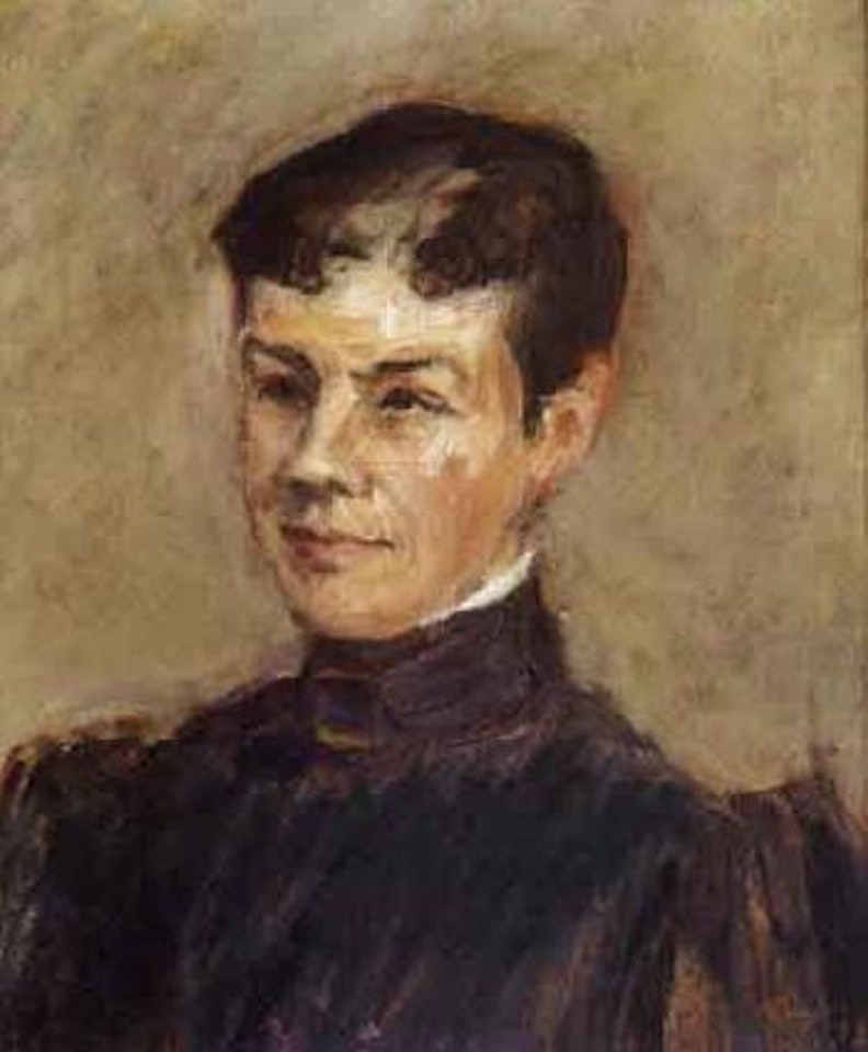 Portrait of a lady by Max Slevogt