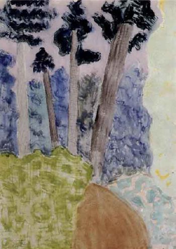 Tall trees by Milton Avery