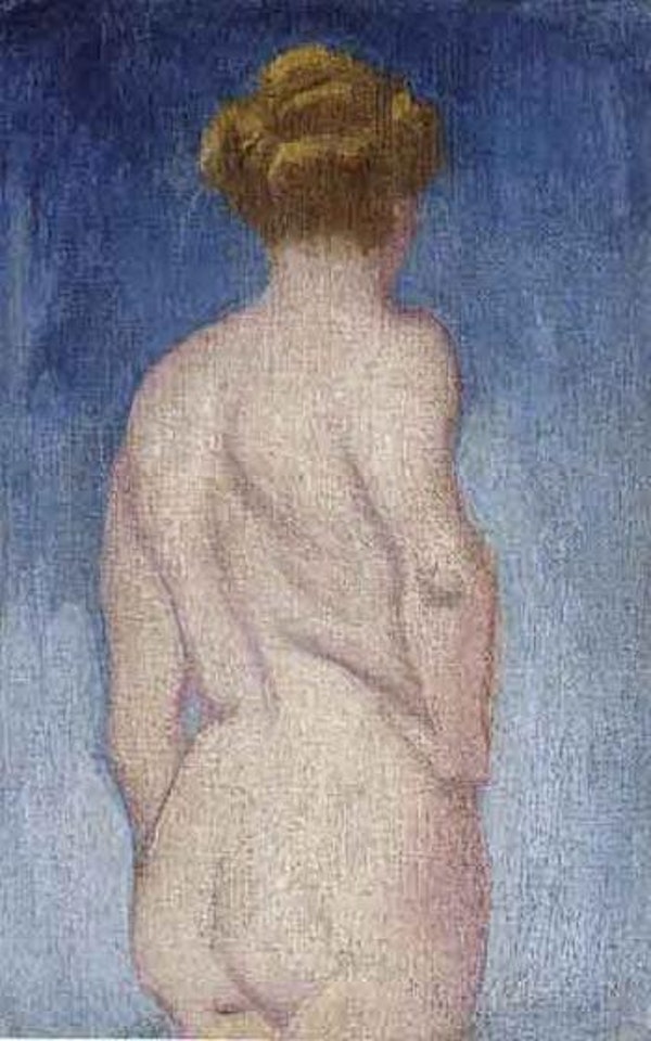 Female nude torso by Félix Vallotton