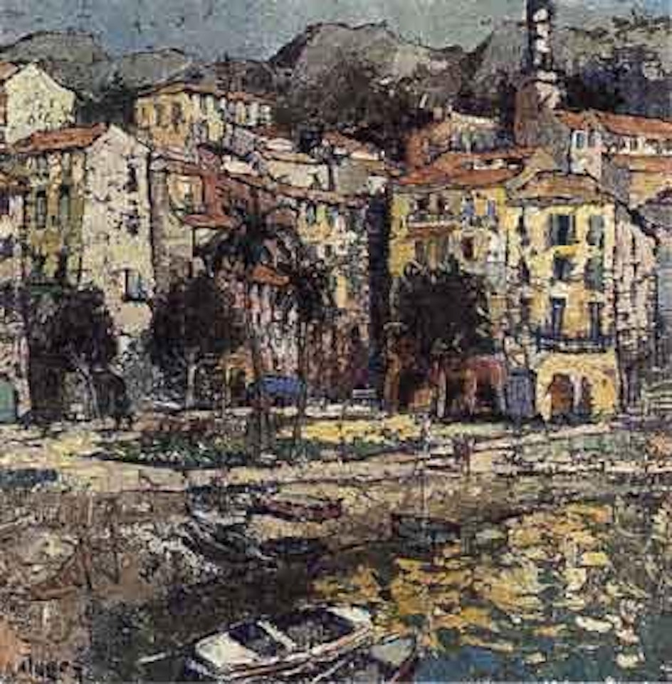 Le port de Menton by Constantin Kluge