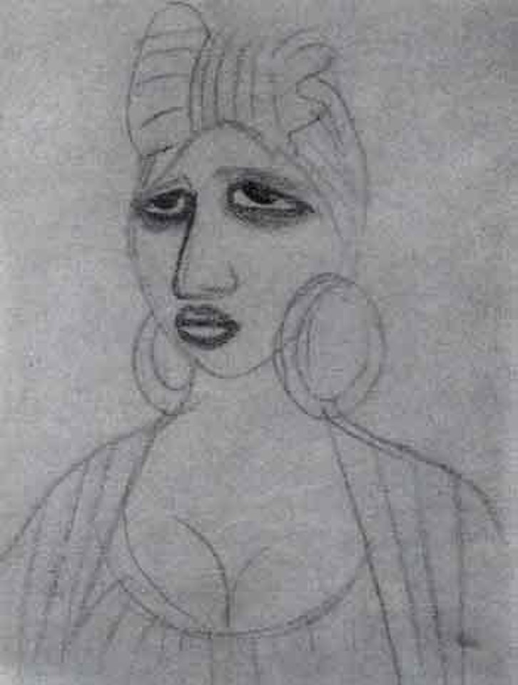 Dancers.Head Study.Musicians by Miguel Covarrubias
