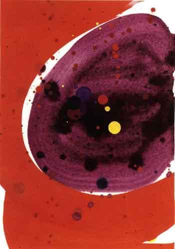 Untitled by Sam Francis