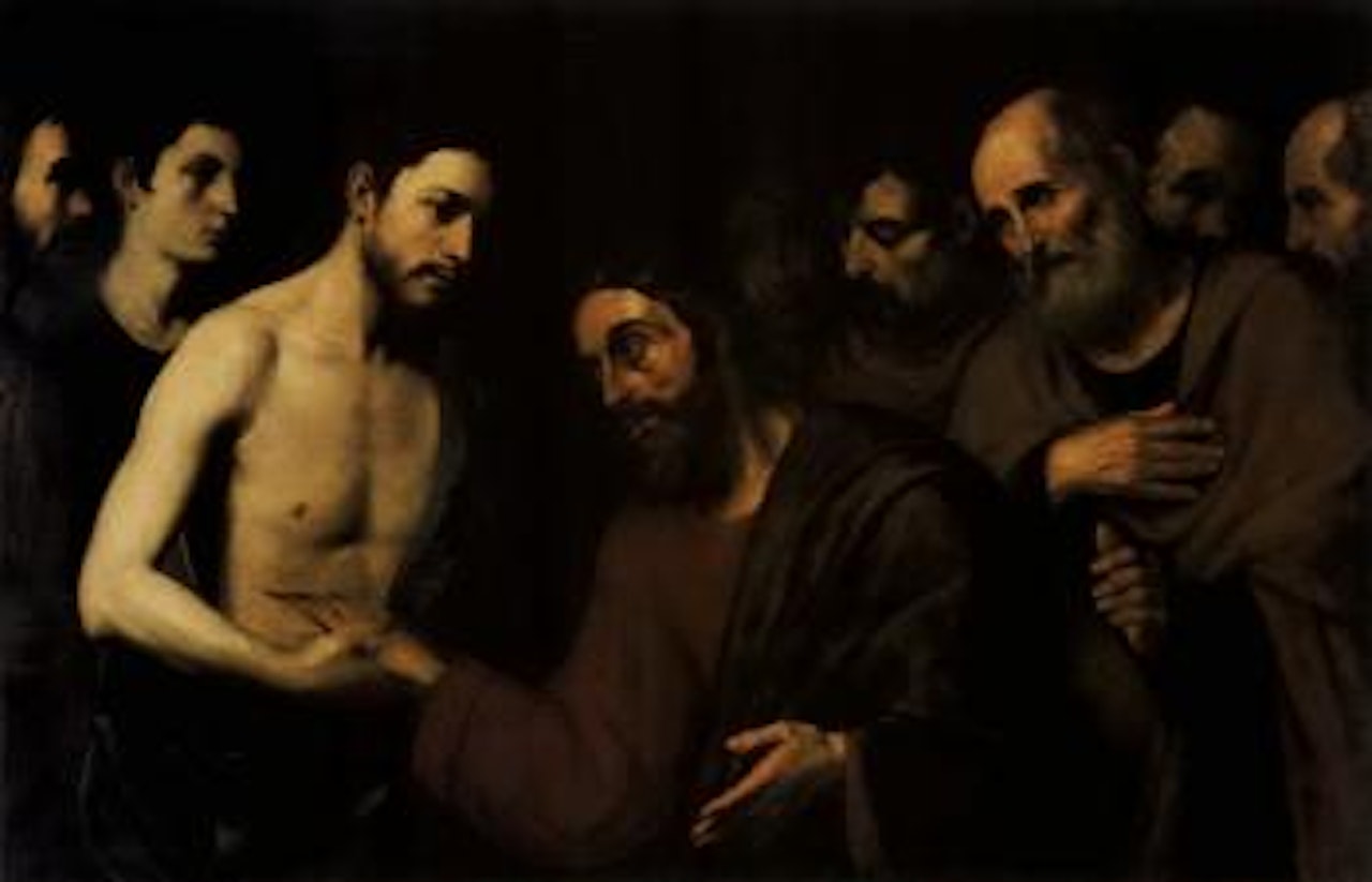 The Incredulity of St. Thomas by Pietro Novelli