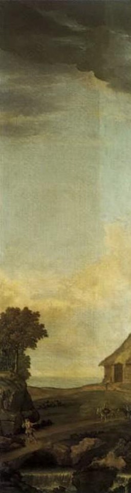 Coastal landscapes with figures by Claude Joseph Vernet