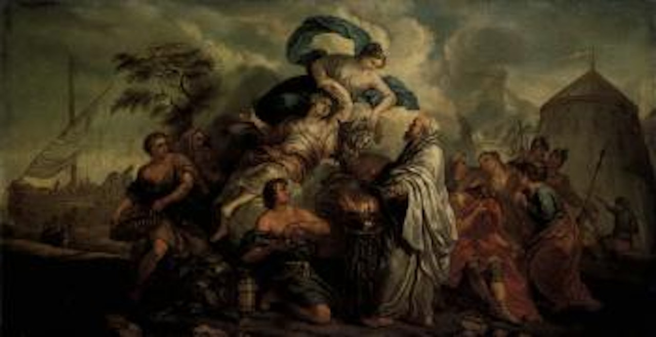 The Sacrifice of Iphigenia by Neapolitan School