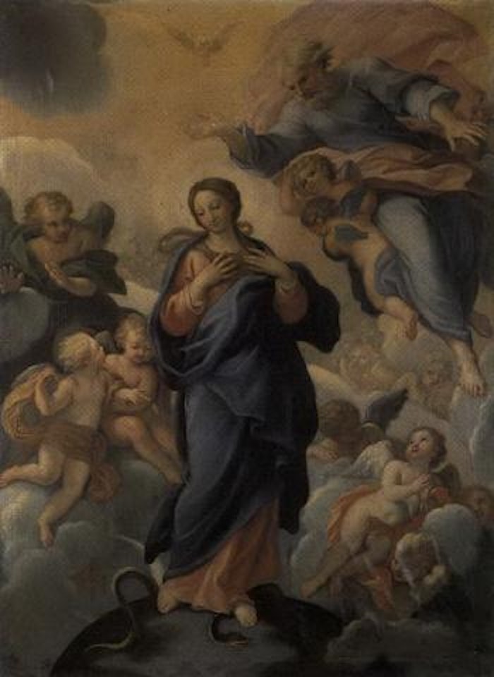 Assumption of the Virgin by Attributed to Carlo Maratta