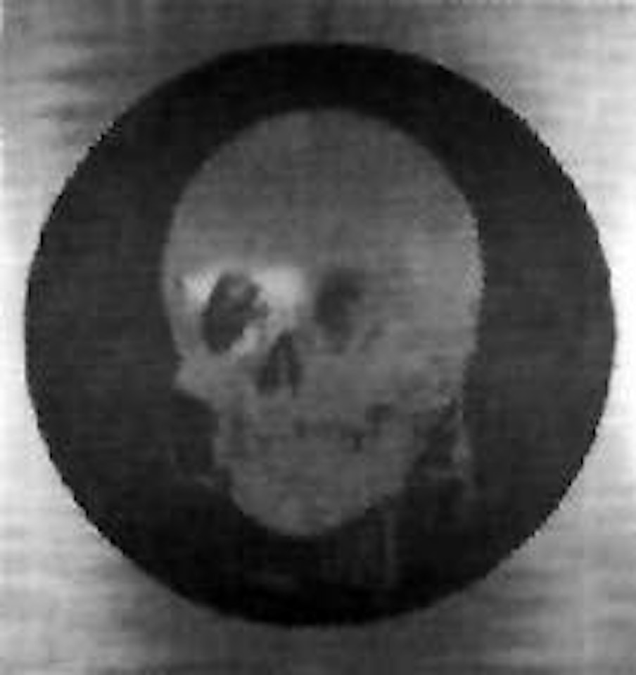 Totenkopf - Quecksilberkosmetik by Sigmar Polke