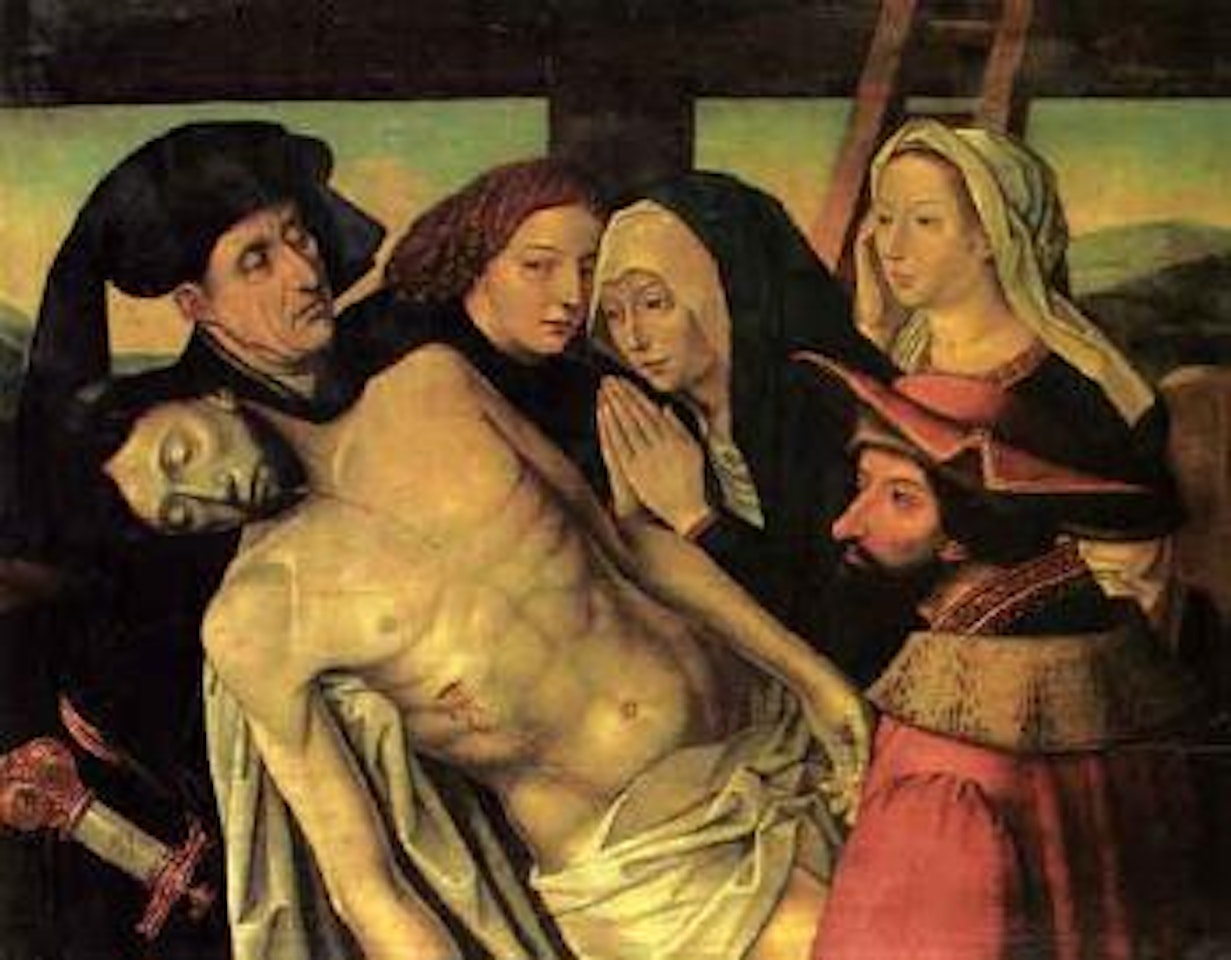 The Lamentation by Hugo van der Goes
