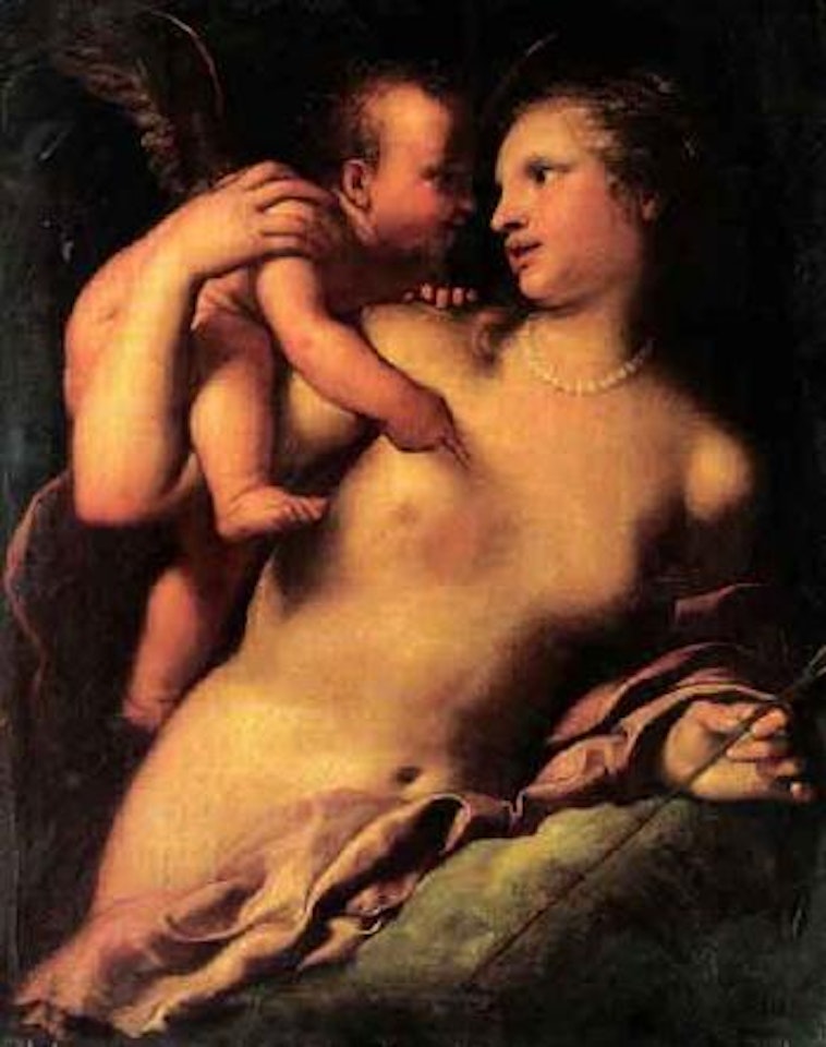 Venus disarming Cupid by Pietro Liberi