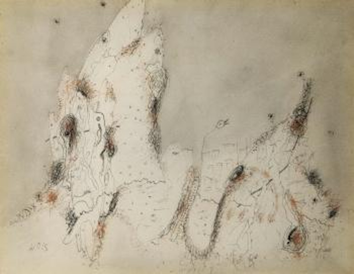 Untitled by Wols (Alfred Otto Wolfgang Schulze)